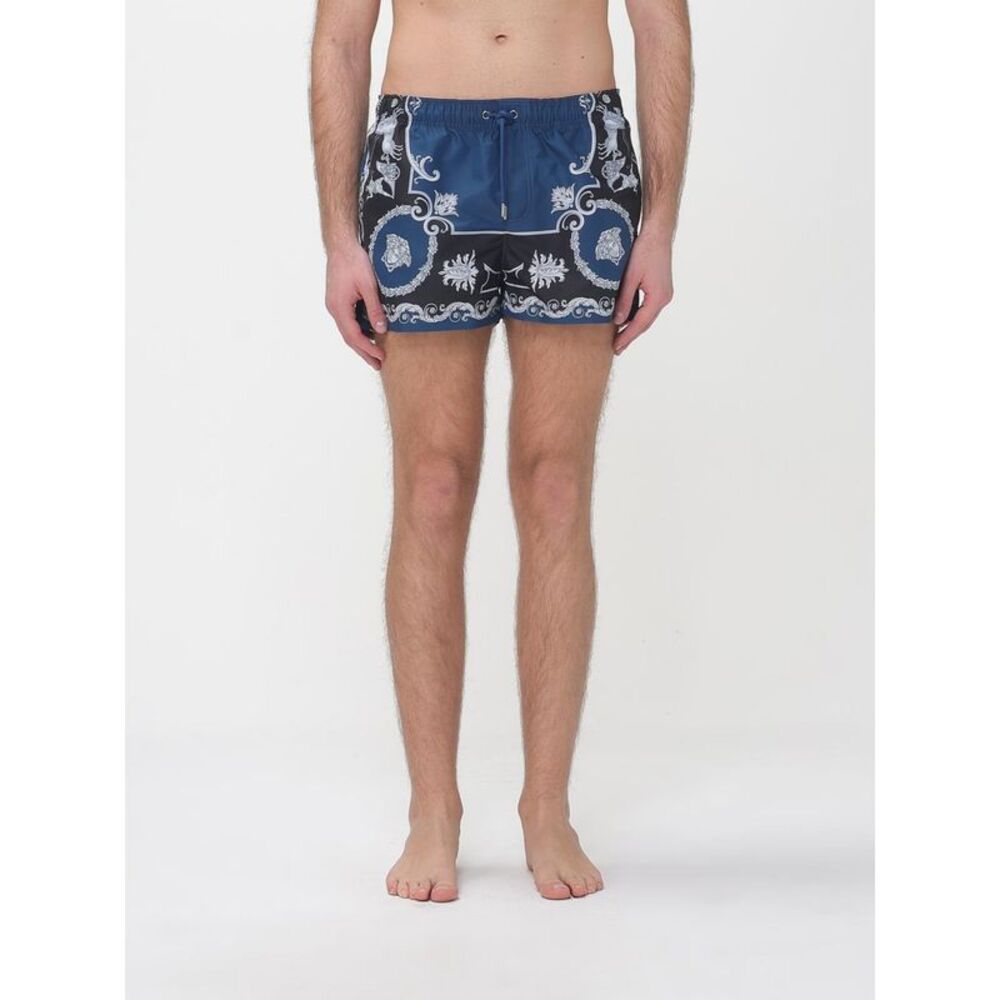 Versace Men Printed Polyamide Swimsuit Versace